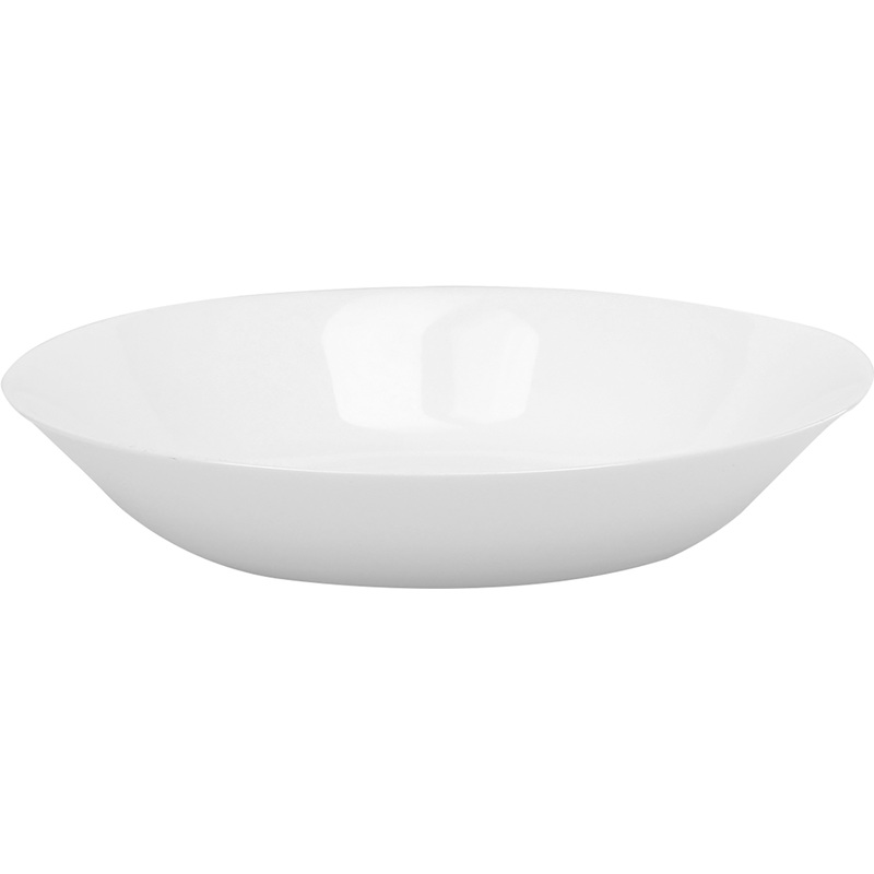Изображение товара Тарелка суповая Cabare стеклокерамика 20.9 см белая (48 штук в упаковке)