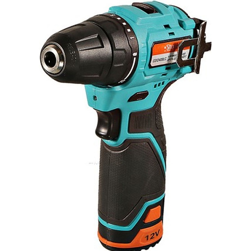 Изображение товара Дрель-шуруповёрт аккумуляторная Sturm CD1240BLC с двумя аккумуляторами