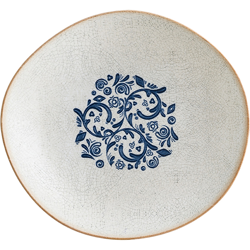 Изображение товара Тарелка суповая фарфоровая Bonna Виенто диаметр 260 мм белая/синяя (67513) Изображение товара Тарелка суповая фарфоровая Bonna Виенто диаметр 260 мм белая/синяя (67513)