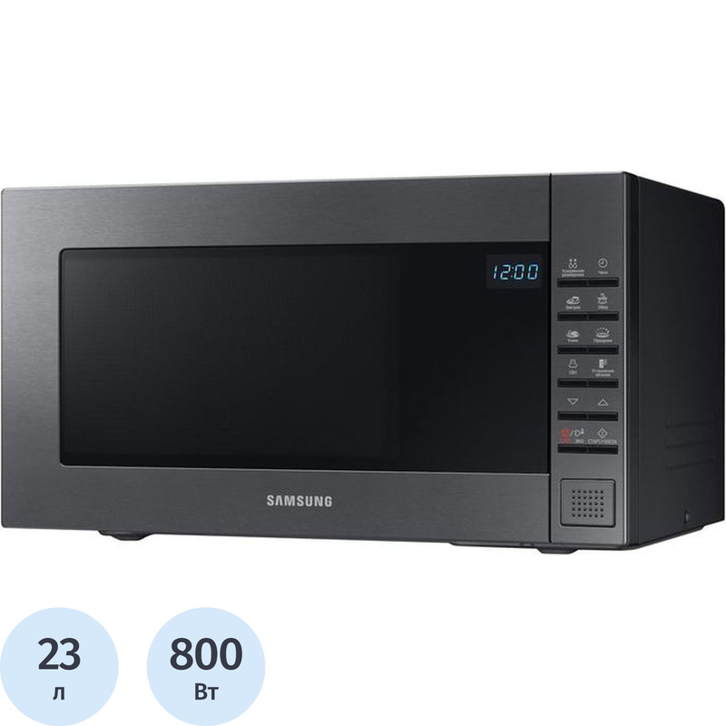 Изображение товара Микроволновая печь Samsung ME88SUG BW 23 л 800 Вт черная