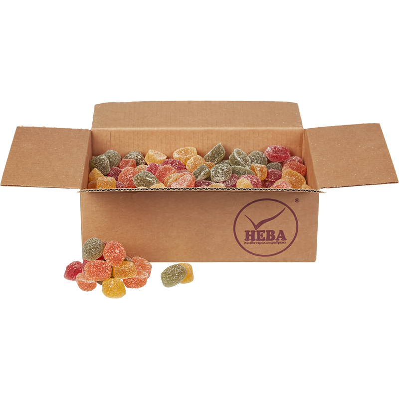 Изображение товара Мармелад Нева Ассорти желейный 4 кг фруктовый и натуральный