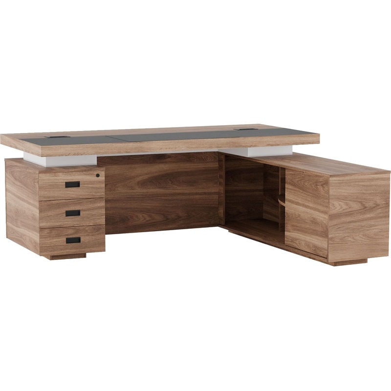 Изображение товара Письменный стол руководителя Liverpool 2000x1800 мм Россия