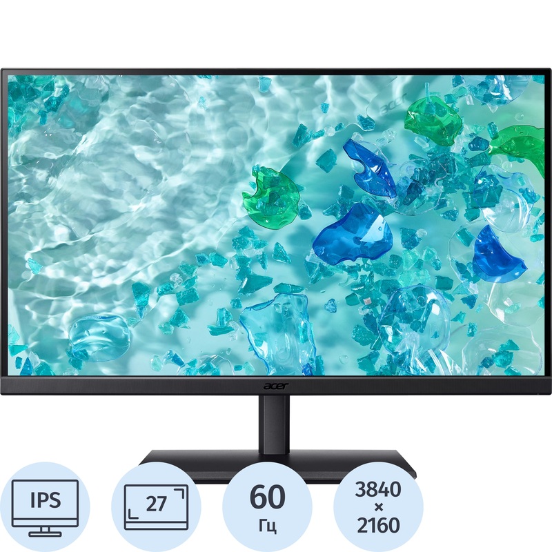 Изображение товара Монитор 27" Acer Vero B277KC3bmipruzx чёрный (UM.HB7EE.306) Изображение товара Монитор 27" Acer Vero B277KC3bmipruzx чёрный (UM.HB7EE.306)