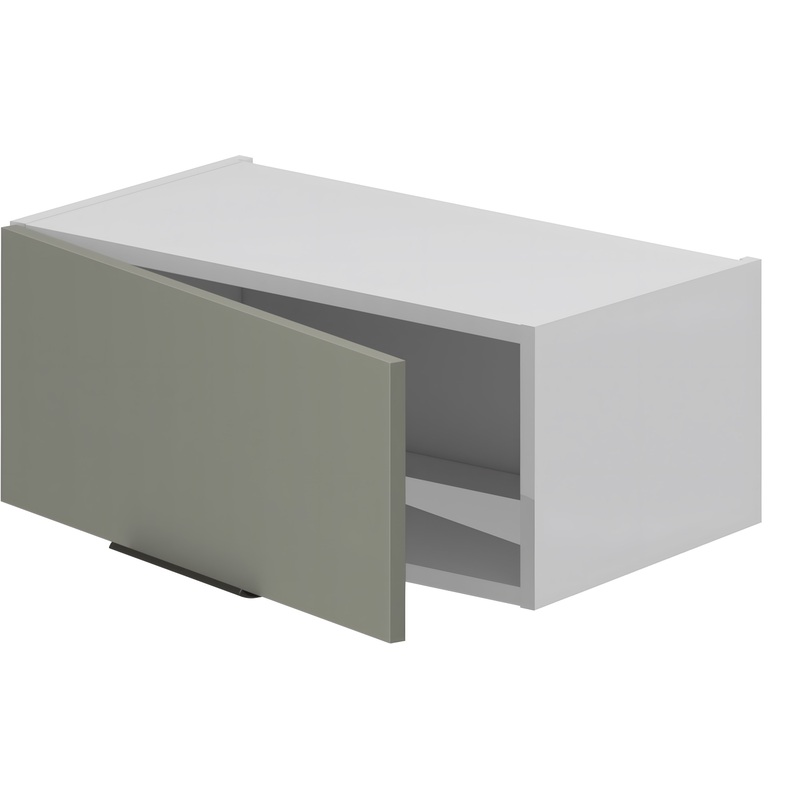 Изображение товара Шкаф кухонный VOK W1D_36_60 (платиновый зелёный/белый шагрень, 600х315х360 мм)