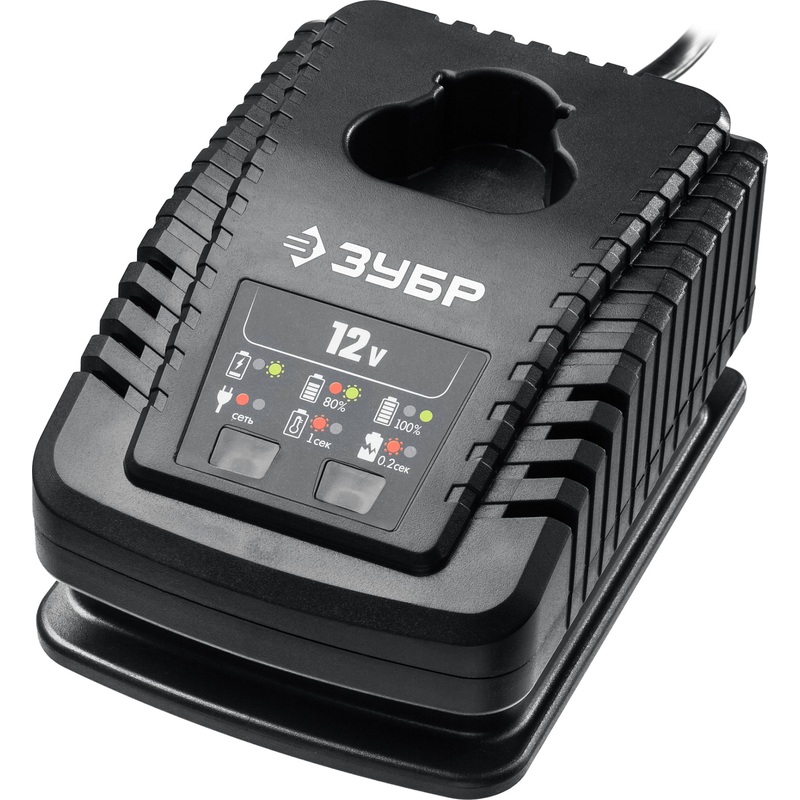 Изображение товара Зарядное устройство Зубр RT7-12-2 12 В 2 А для аккумуляторов Li-ion
