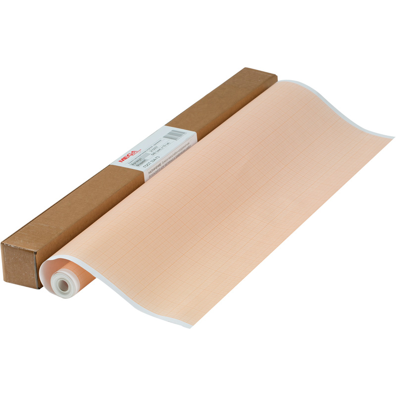 Изображение товара Миллиметровая бумага ProMega engineer оранжевая 64 см x 10 м рулон для черчения