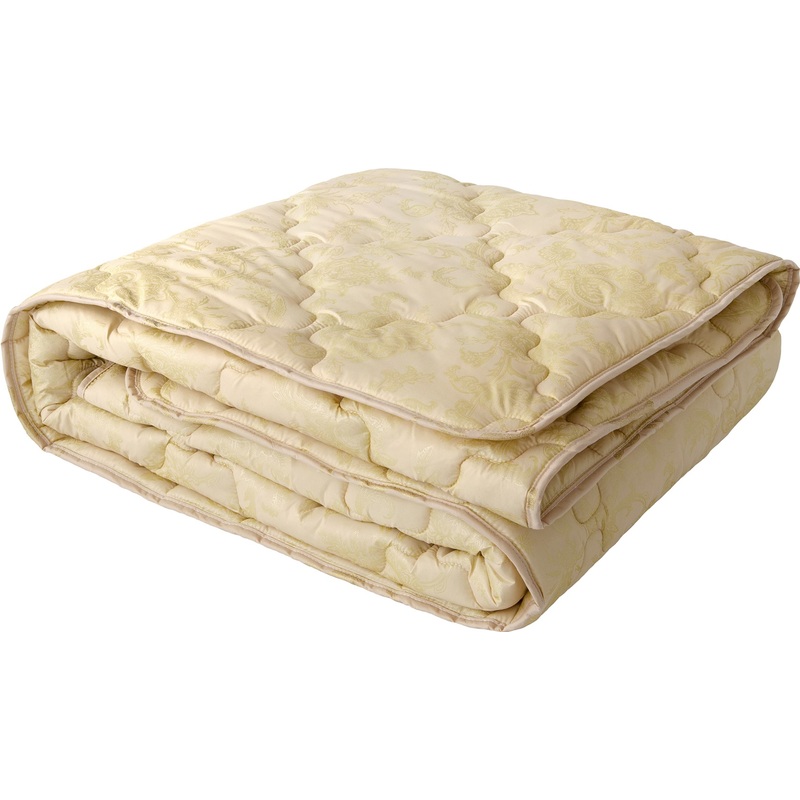 Изображение товара Одеяло Самойловский текстиль Золотые вензеля 172х205 см стеганое бежевое