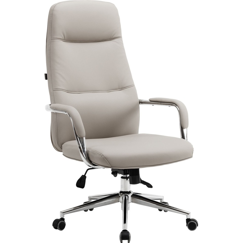 Изображение товара Кресло Everprof Vesta бежевое (экокожа, металл)