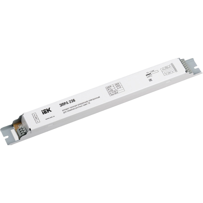 Изображение товара ЭПРА для люминесцентных ламп IEK 236 (LLV236D-EBFL-2-36)