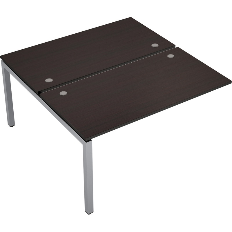 Изображение товара Рабочая станция Avance 6МБК.5279 двухместная венге/алюминий