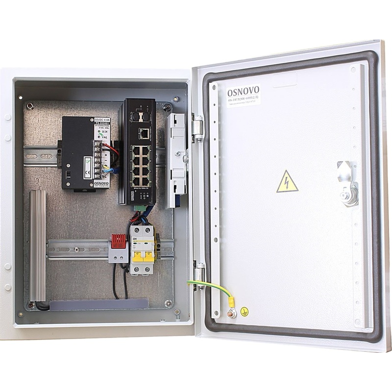 Изображение товара Коммутатор Osnovo OS-34T1 с 11 портами и поддержкой PoE