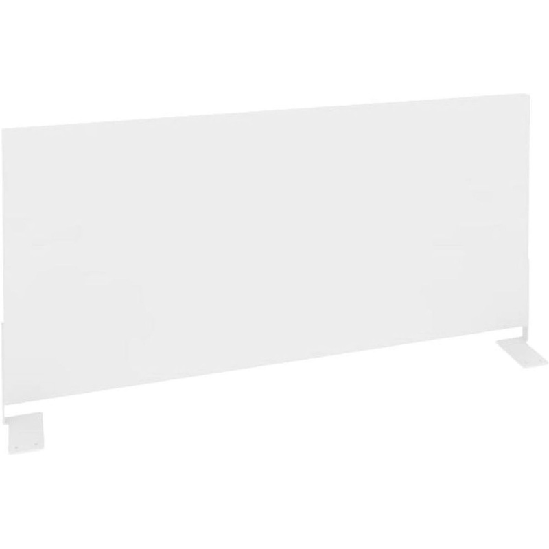 Изображение товара Экран к столу Onix O.EKR-80 боковой из ЛДСП белый бриллиант 800х18х370 мм