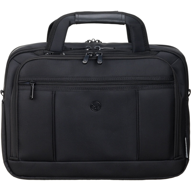 Изображение товара Портфель Torber Voyage черный из нейлона для деловых людей