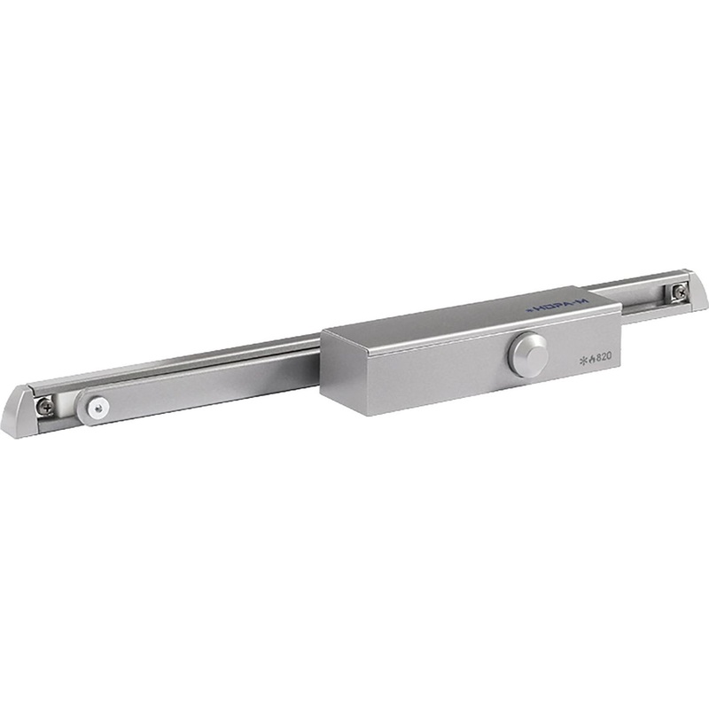 Изображение товара Доводчик дверной Нора-М SL 820 до 70 кг серебристый для автоматического закрывания дверей