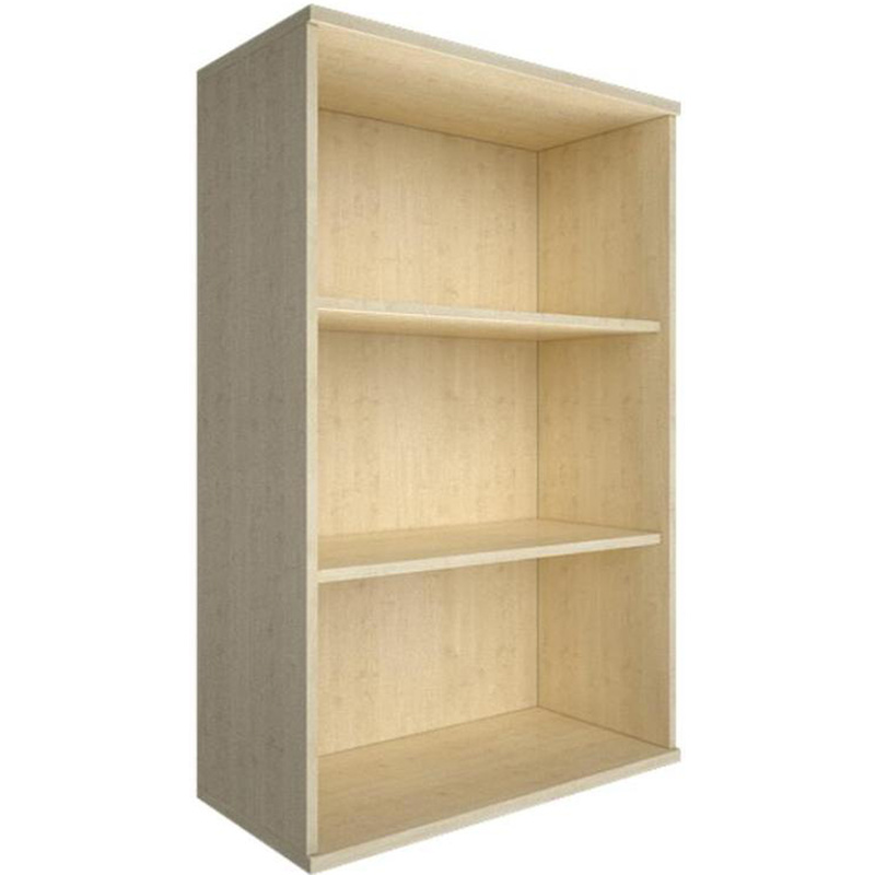 Изображение товара Стеллаж для документов Riva - цвет клен, размеры 770х365х1215 мм