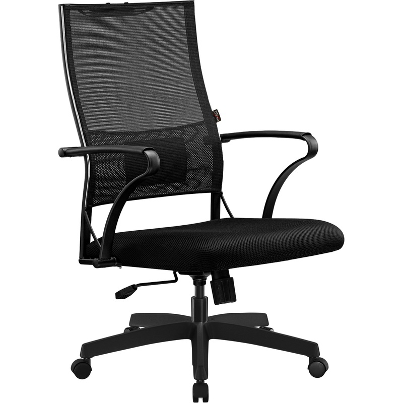 Изображение товара Кресло для руководителя Ergolife Sit Air чёрное (ткань, пластик)