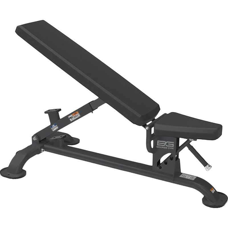 Изображение товара Универсальная регулируемая силовая скамья Bronze Gym BR-1004 черная