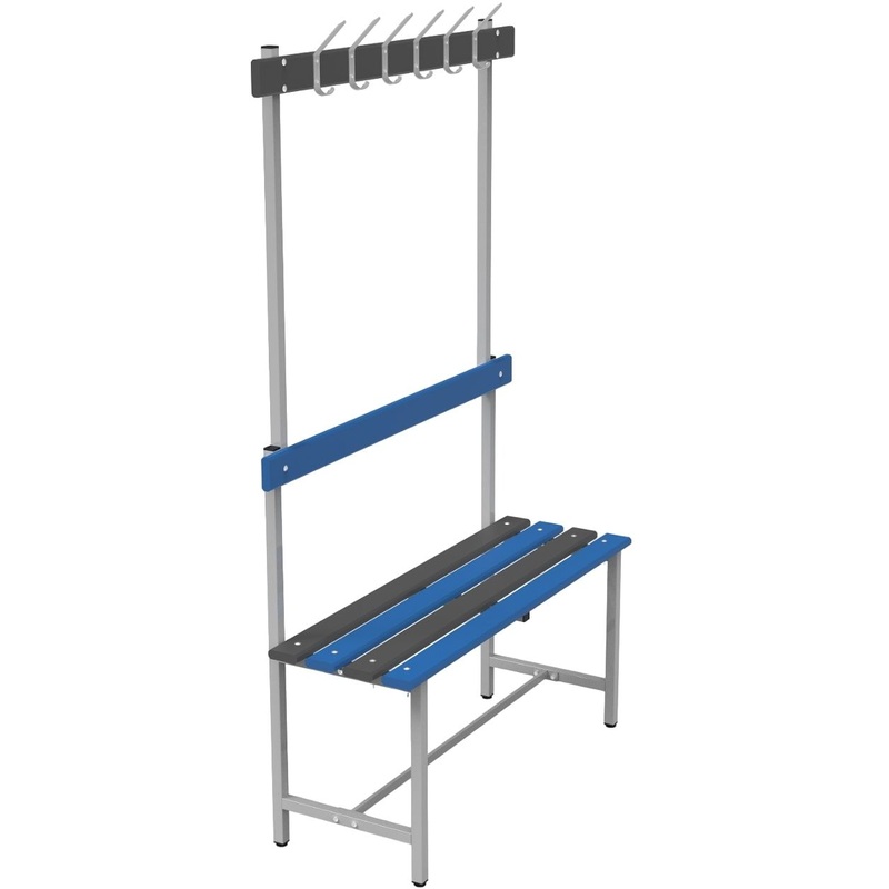 Изображение товара Надежная складная металлическая скамья Титан Мета СВТ-4П с регулируемыми опорами