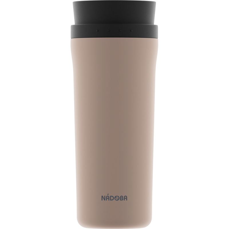 Изображение товара Термокружка Nadoba Juta 500 мл бежевая с вакуумной изоляцией