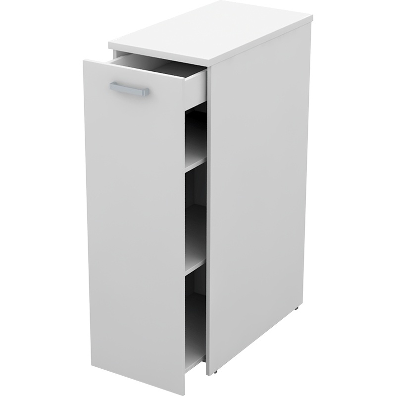Изображение товара Тумба приставная Avance 6Т.009 белая 394х600х1150 мм выдвижная секция