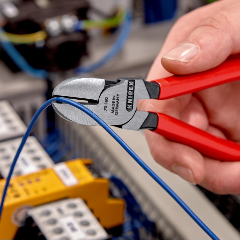Изображение товара Бокорезы KNIPEX L-160 мм KN-7001160 профессиональные диагональные