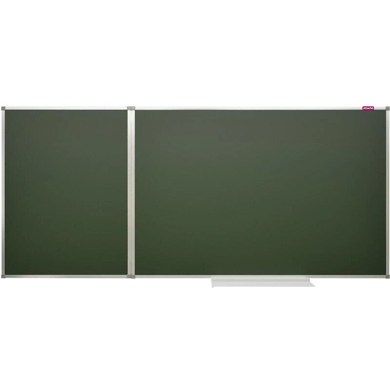 Изображение товара Доска магнитно-меловая Attache 100x225 см двухсекционная складная