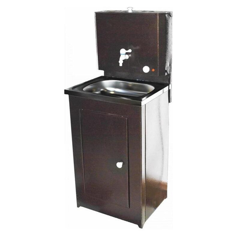 Изображение товара Дачный умывальник Вихрь Комфорт 16 л с нержавеющей сталью и тумбой