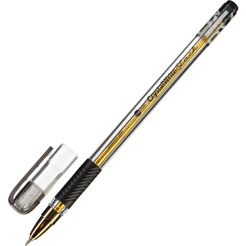 Изображение товара Шариковая ручка Bruno Visconti Crystal Write с тонким узлом и сменным стержнем