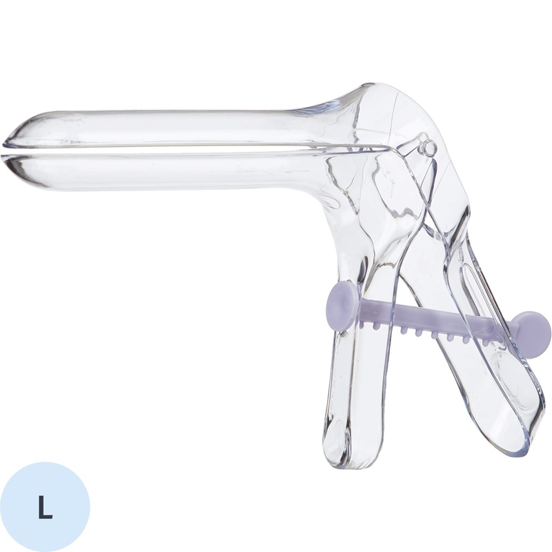 Изображение товара Гинекологическое зеркало одноразовое ДиаКлон размер L с поворотным фиксатором упаковка 105 штук