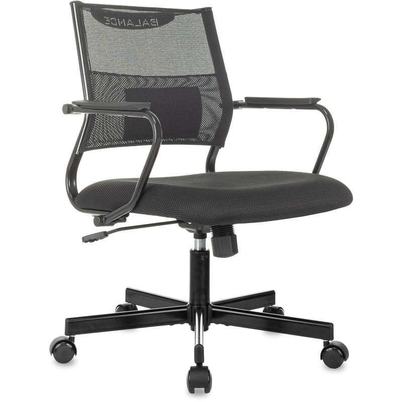 Изображение товара Кресло для руководителя Комус Мебель Easy Chair 567 чёрное ткань/сетка