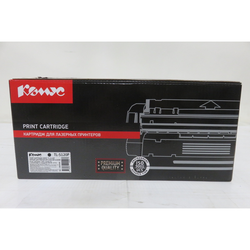 Изображение товара Уценка. Тонер-картридж Комус TL-5120P для Pantum чёрный совместимый