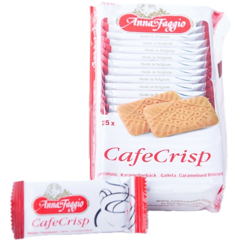 Изображение товара Печенье сахарное Anna Faggio Cafe Crisp 25 шт по 6 г карамельное