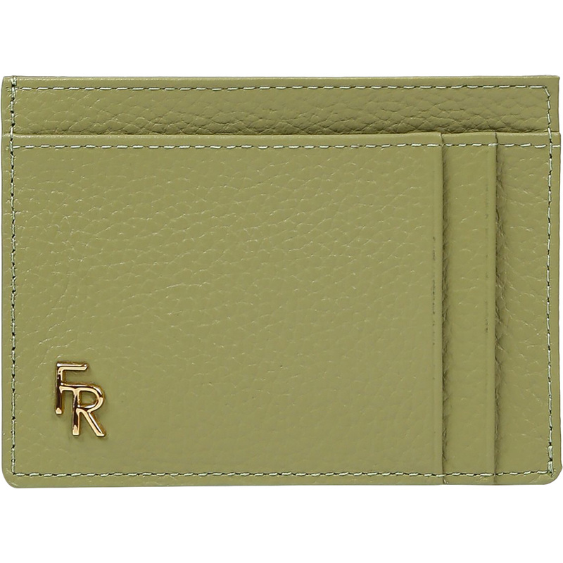 Изображение товара Картхолдер Fabretti из натуральной кожи на 7 карт в зелёном цвете