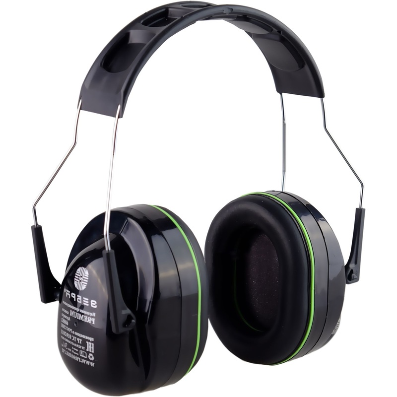 Изображение товара Противошумные наушники РОСОМЗ СОМЗ-88 Зебра premium 34 дБ стандартное оголовье черные