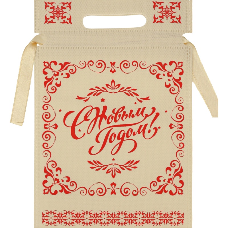 Изображение товара Мешочек подарочный Miland Расписной узор (30x20x0.8 см, НУ-6245)