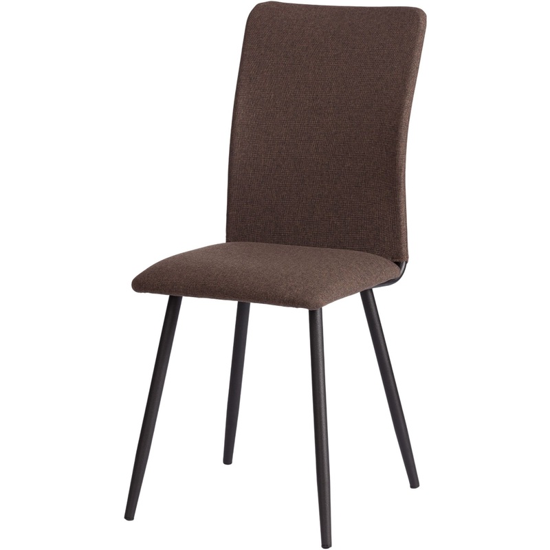 Изображение товара Обеденный стул Комус Мебель Fabbi коричневый ткань металл