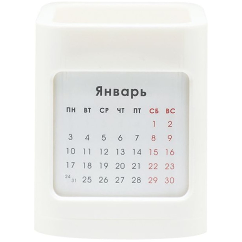 Изображение товара Календарь-органайзер настольный Praktikum 2024-2025 год 85х85 мм
