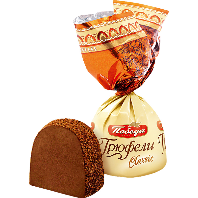Изображение товара Конфеты шоколадные Победа вкуса Трюфели 2 кг