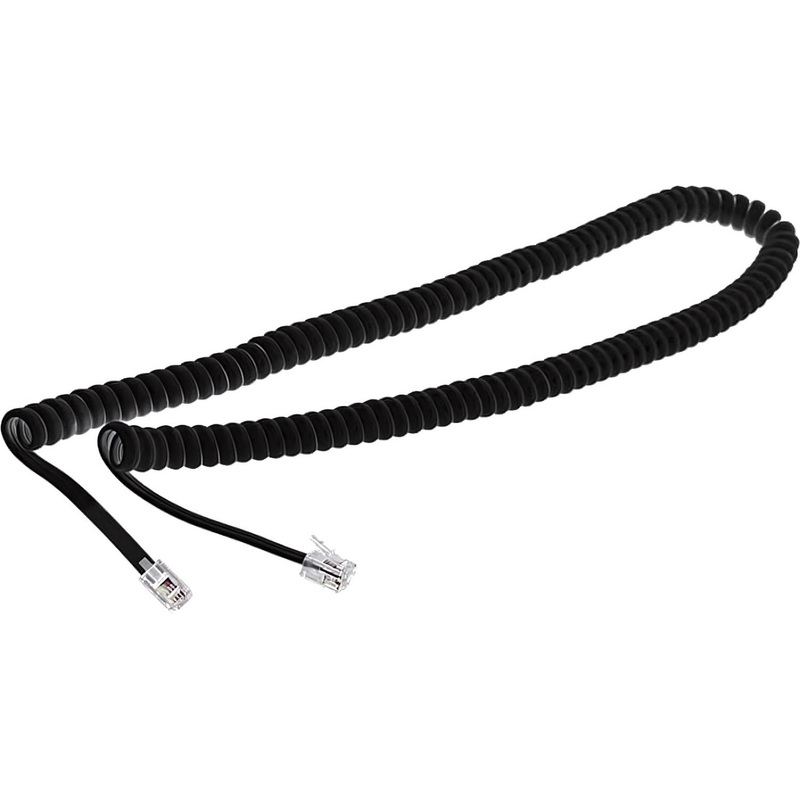 Изображение товара Кабель телефонный Rexant 2м черный 10 штук в упаковке