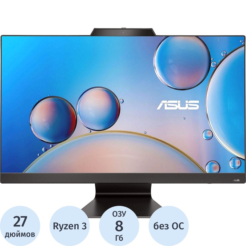 Изображение товара Моноблок Asus ExpertCenter F3702WFA 27 ц Full HD IPS SSD 512 Гб DDR5 Ryzen 3 4 ядра