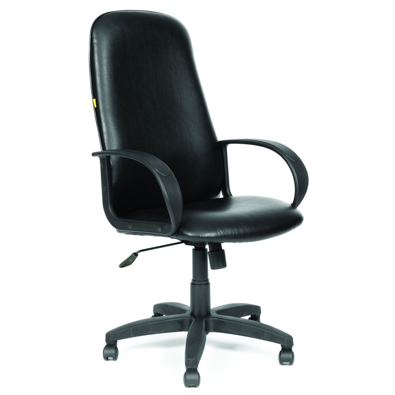 Изображение товара Кресло руководителя Chairman CH279 черное экокожа пластиковая крестовина