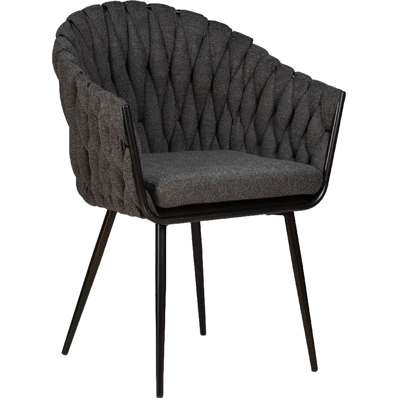 Изображение товара Кресло обеденное Dobrin Matilda тёмно-серый