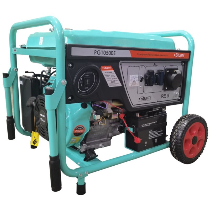 Изображение товара Бензиновый генератор Sturm! PG10500E 11.5 кВт электростарт автоматическая стабилизация
