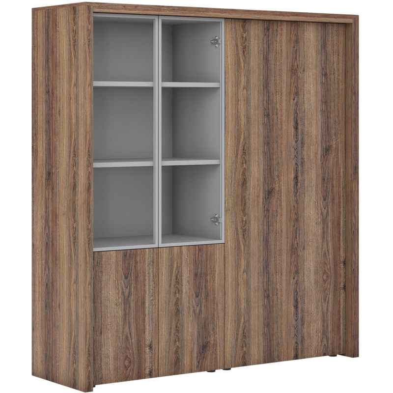 Изображение товара Шкаф Era JR517 комбинированный орех грецкий 1900x628x2067 мм