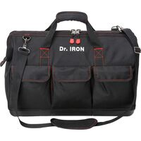Сумка для инструмента с пластиковым дном с ремнем 51х26х39 Dr.IRON  (DR1029)