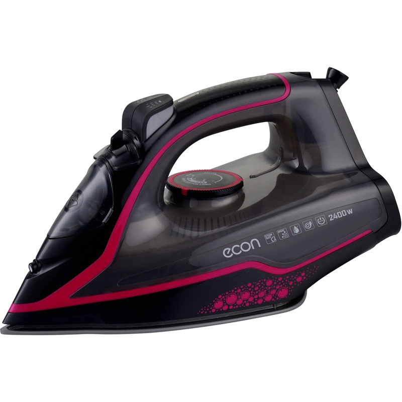 Изображение товара Электрический утюг Econ ECO-BI2405 с керамической подошвой 2400 Вт черный