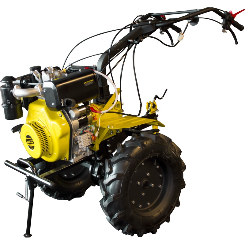 Изображение товара Дизельный мотоблок Champion DC1193E 9.5 л/с 110 см ширина вспашки