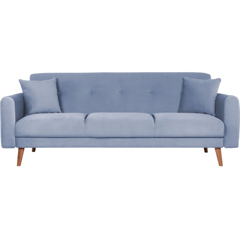 Изображение товара Диван трехместный Релакс Finsoffa Paen раскладной синий