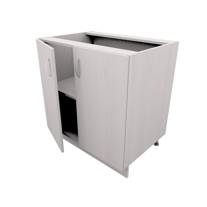 Изображение товара Шкаф Диана 2 фасада (ЛДСП, 800x567x823 мм, дуб атланта)