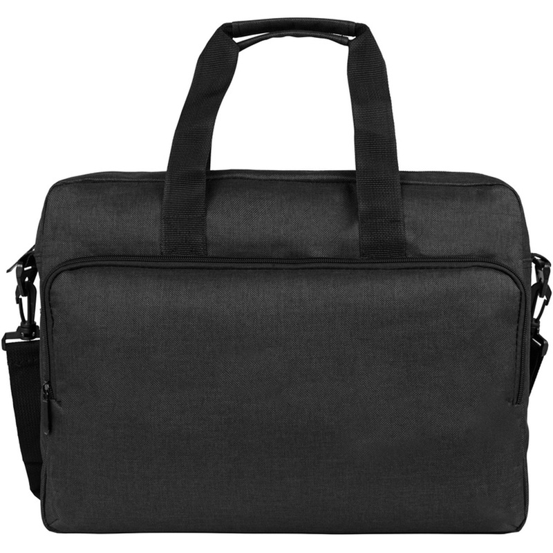 Изображение товара Сумка для документов и ноутбука Oasis Planar чёрная из полиэстера